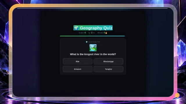Geography Quiz