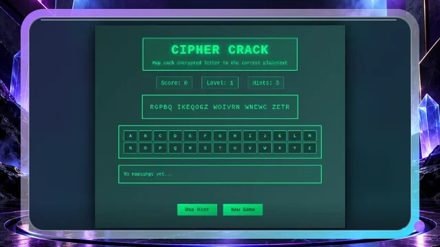 Cipher Crack · Retro