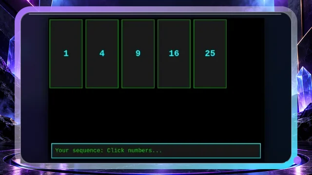 Sequence Solver · Retro