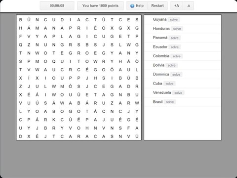 Word Search Game